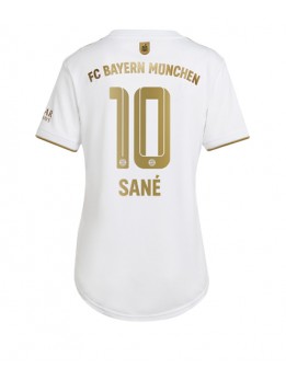Bayern Munich Leroy Sane #10 Auswärtstrikot für Frauen 2022-23 Kurzarm